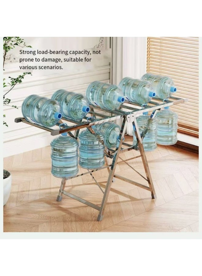 Stainless Steel Foldable Clothes Drying Rack | Indoor Laundry Airer | Portable Compact Clothes Stand for Sweater, Baby Clothes & Towel | Indoor & Outdoor Use - Image 5